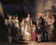Francisco Goya The Family of Charles IV Sweden oil painting artist